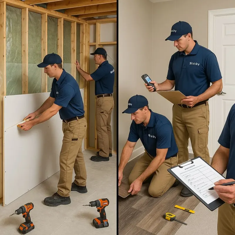 Repairs and Reconstruction process in Marion, MA