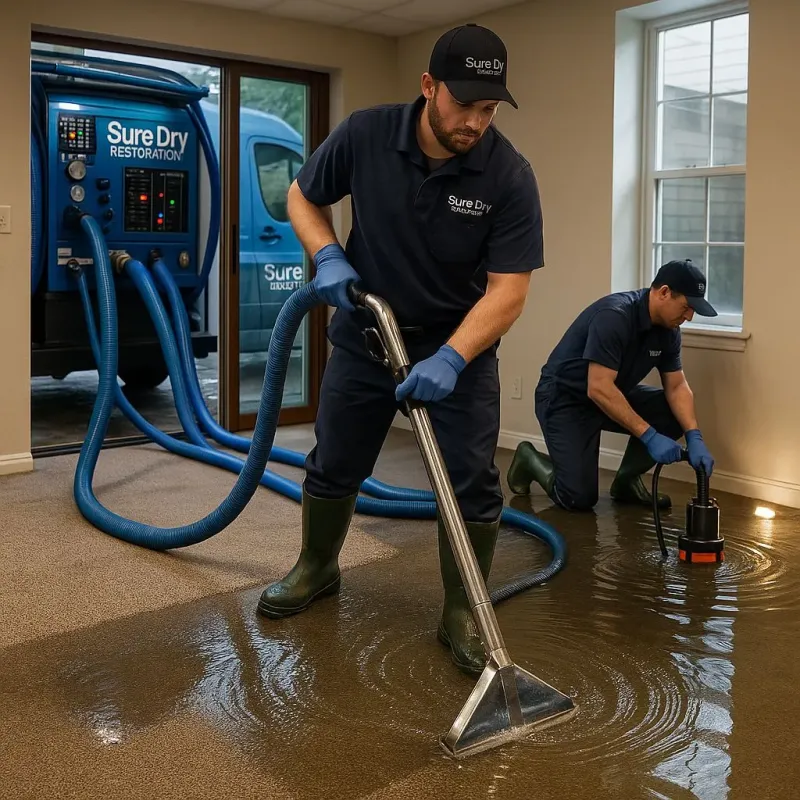 Water Extraction and Removal process in Marion, MA